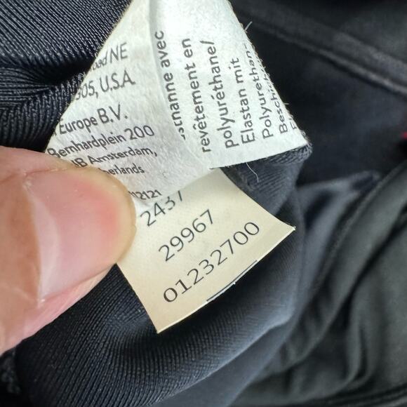 Spanx Faux Leather High Rise Leggings Black Women's Large Pull-on Large - Picture 10 of 11